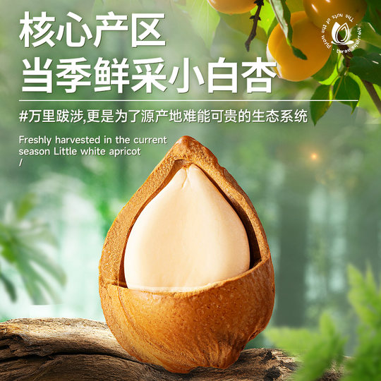 Three Squirrels Little White Apricot Kernel Nuts