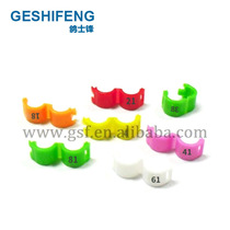 Small Bird Snap Ring Inner Diameter 2 7mm Plastic Snap Ring Bird With Clasp Small Snap Ring Foot Ring Mini Colored Foot Ring Spot