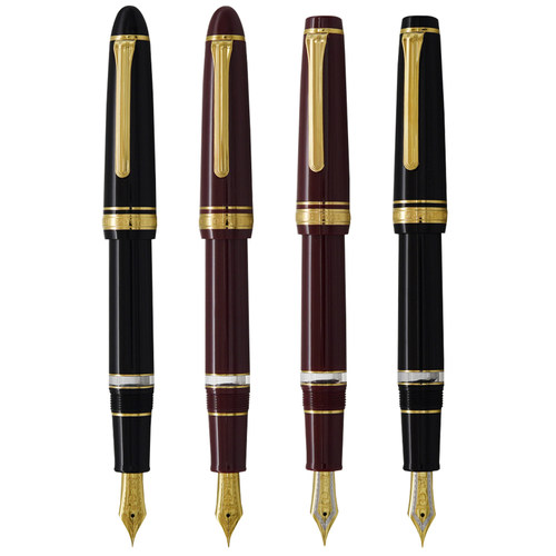 直邮sailor写乐活塞吸墨钢笔 21K大容量透墨仓 鱼雷3924平顶3926 - 图3