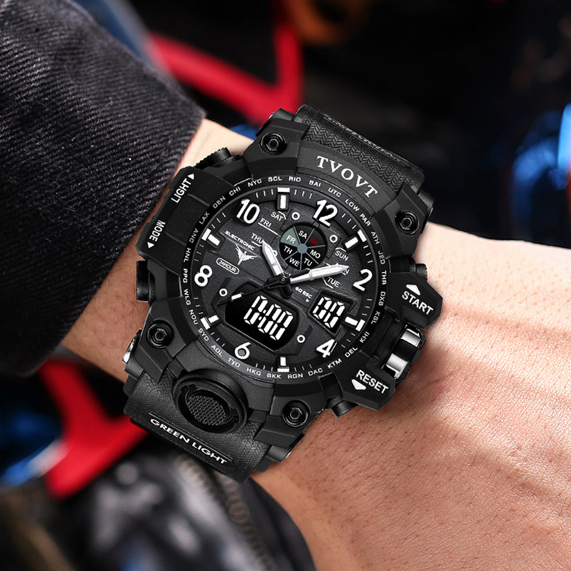 新概念男学生初高中潮流黑科技闹钟 尼诺尔手表国产腕表