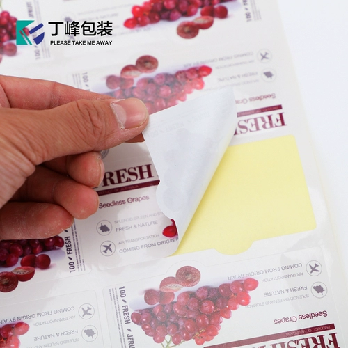 Высококачественные универсальные этикетки для красного винограда, 10 шт., импортные этикетки для винограда, красной земли, позднего красного винограда, наклейки для фруктов, упаковка для супермаркетов
