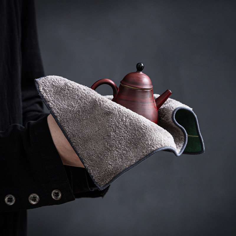 麂皮绒茶巾茶布茶桌毛巾抹布轻奢中式吸水养壶巾茶垫功夫茶具配件,淘宝优惠券,粉丝福利购,淘宝优惠卷