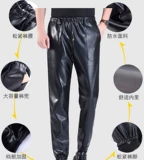 Полиуретановые удерживающие тепло водонепроницаемые ветрозащитные износостойкие рабочие штаны для отдыха, для среднего возраста, оверсайз