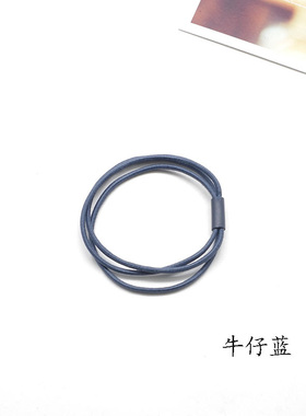 韩国橡皮筋扎头发饰品