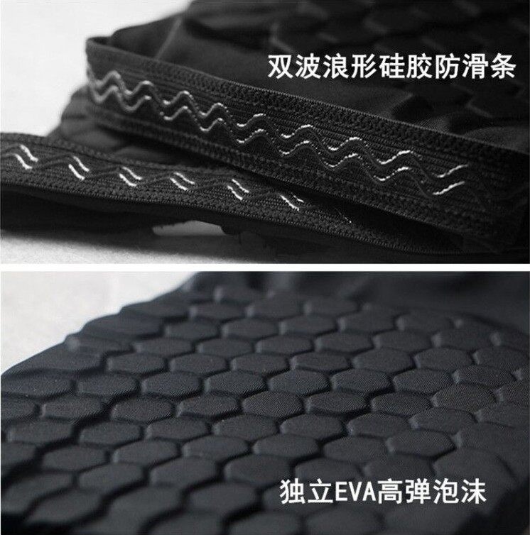 篮球护膝蜂窝七分裤护膝一体防撞护腿裤加长套袜专业运动护具装备,淘宝优惠券,粉丝福利购,淘宝优惠卷