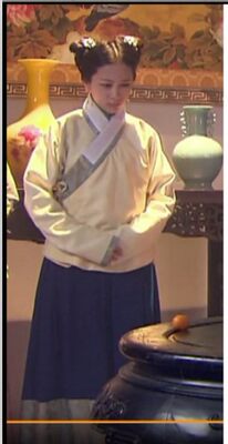 明朝服装女丫鬟古装侍女服汉服宫女服宫廷佣人女仆古代百姓民女服 虎窝淘