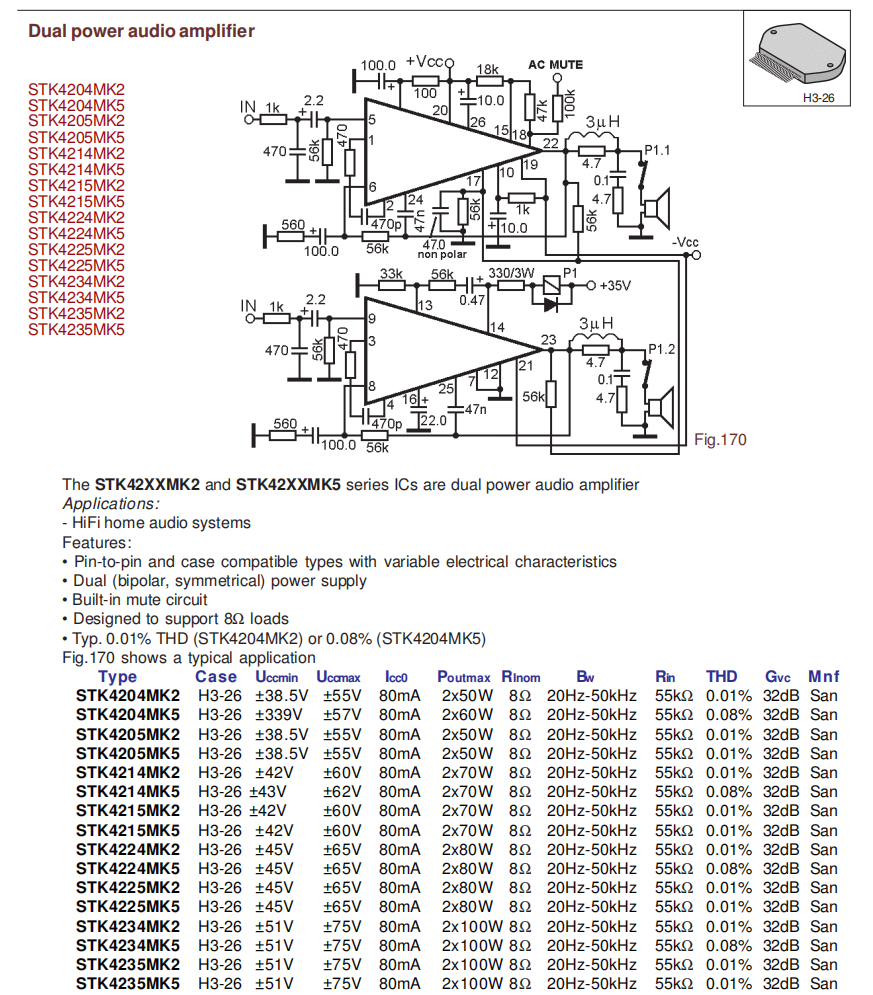 STK4234MK2三洋厚膜胆味HIFI专业功放成品板100W大功率经典人声-图2