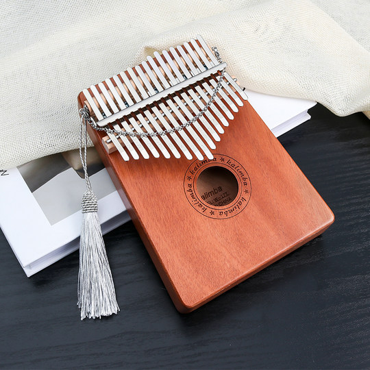 17 tone thumb piano vibrato chain decorative sand pendant chain