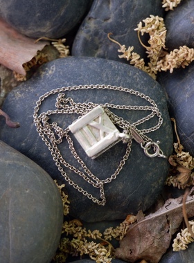 Vintage中古正品纯银Tiff@ny小集项链吊坠戒指耳针女式