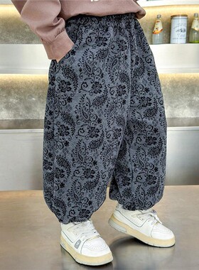 AOSTAR韩国男童裤子春秋2