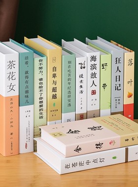 中文假书仿真书摆件售楼处装饰品