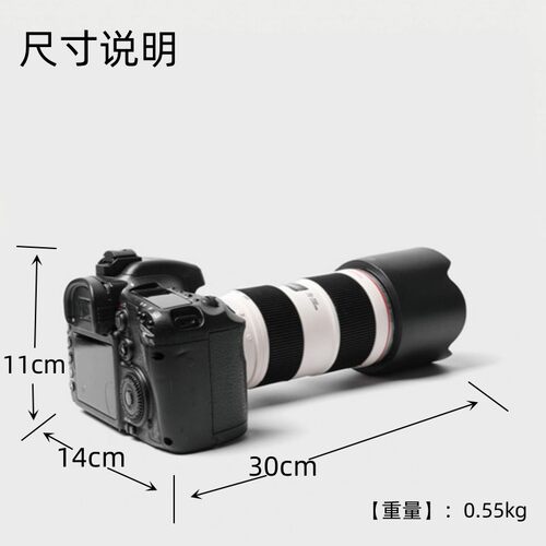 佳能80D单反相机模型 仿真5DSR摄影道具 5D4照相机玩具摆件 - 图3