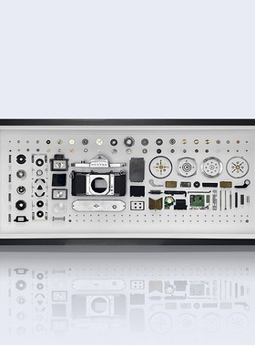 样板间书房拆解装饰画简约