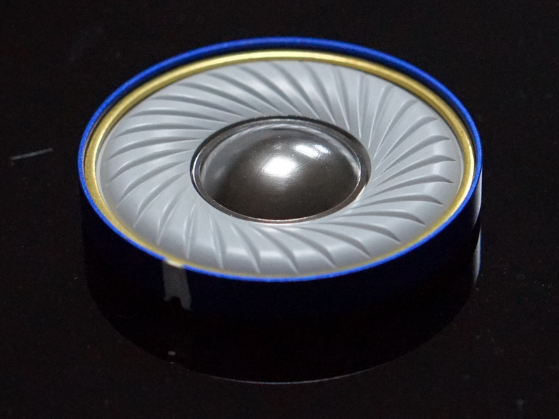 蓝色妖皇复合膜球顶镀贵金属高祖500欧50mm耳机单元喇叭 - 图0
