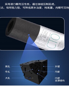 公司工厂投币机用活性净水器滤芯