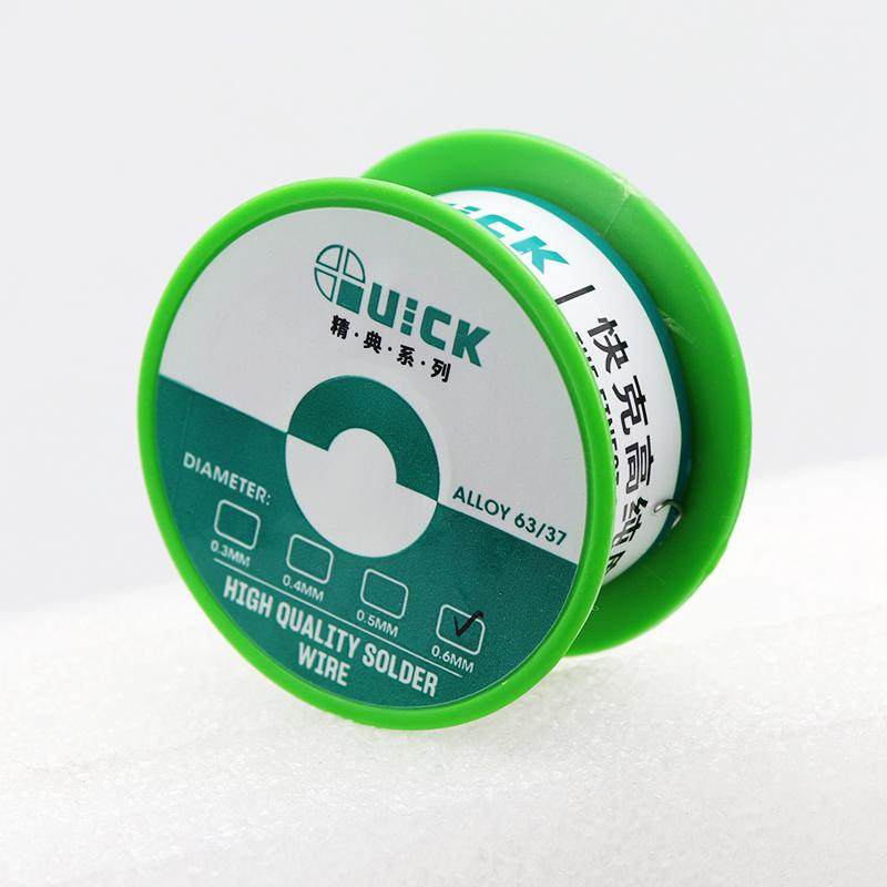 快克QUICK 焊锡丝0.3/0.4/0.5mm含松香芯高纯度低熔点焊锡线焊接,淘宝优惠券,粉丝福利购,淘宝优惠卷