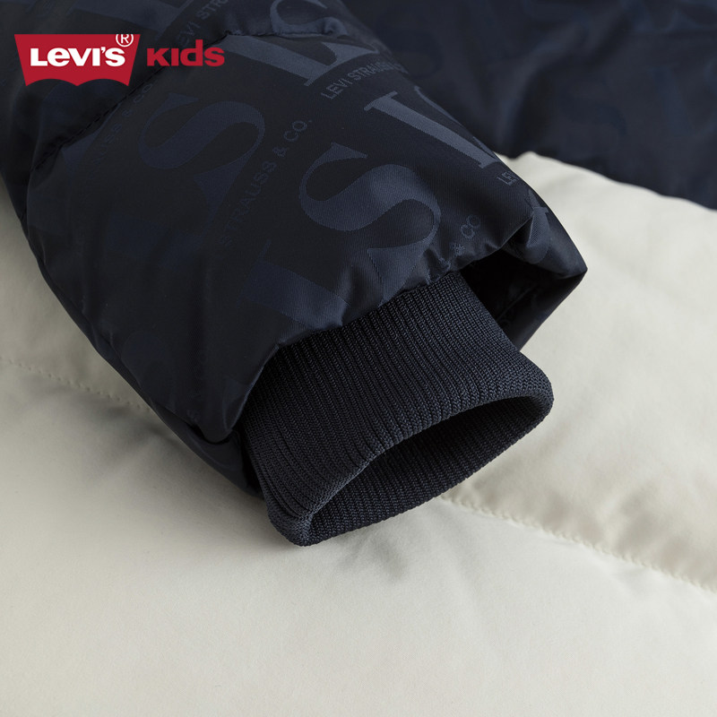 Levi's李维斯童装儿童三防羽绒服男童2025冬季新款抗寒棉服外套潮,淘宝优惠券,粉丝福利购,淘宝优惠卷