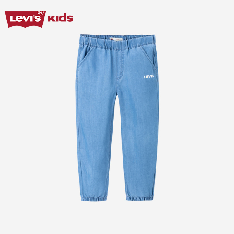 Levi’s李维斯童装男童女童牛仔裤2024夏季新款儿童洋气长裤子潮-图3