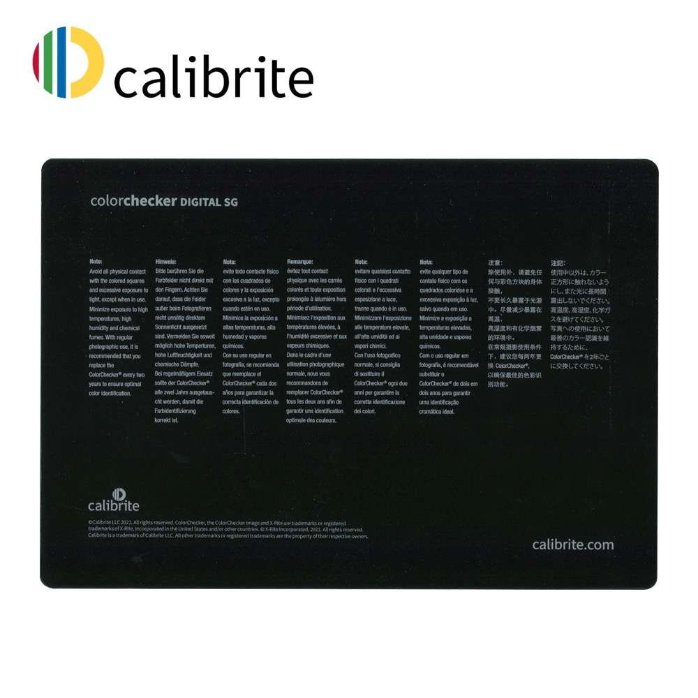 Calibrite COLORCHECKER SG 140色卡 原爱色丽xrite DITIGTAL SG - 图2