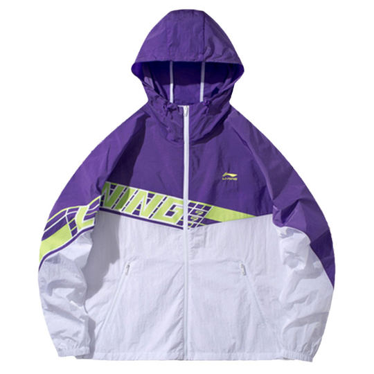Li Ning genuine men's hooded loose sports windbreaker