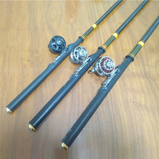 Передает полюсе 超轻短节37调高碳素侧装轮中通杆带轮手竿溪流竿内走线中通竿前打