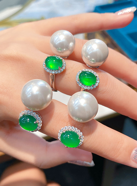 VISING珠宝深海贝珠戒指