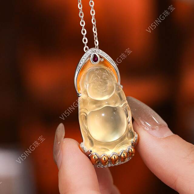 Design new Chinese style Buddha Pendant Necklace