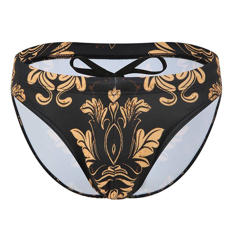 泳短裤欧美速干欧美男士泳裤三角双层囊袋男生游,淘宝优惠券,粉丝福利购,淘宝优惠卷