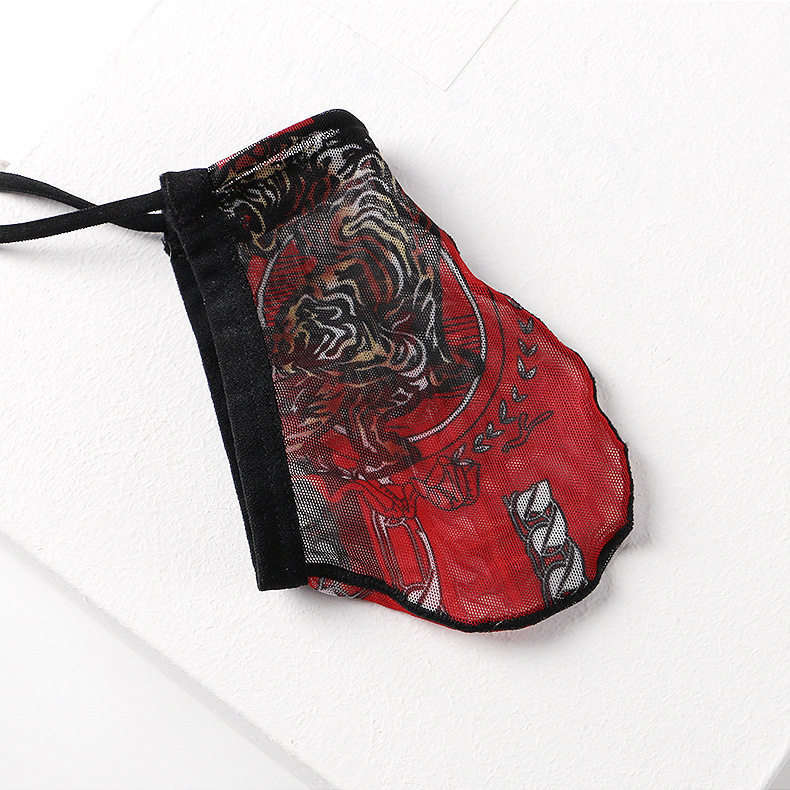 正品袋囊系绳超性感男士内裤无带丁字内裤自由调节网纱T裤,淘宝优惠券,粉丝福利购,淘宝优惠卷