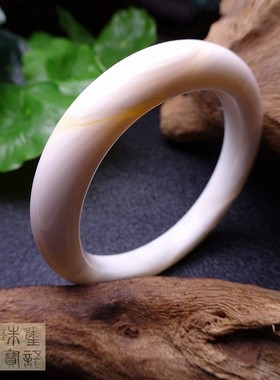 贝壳海纹石小圈口手镯包邮