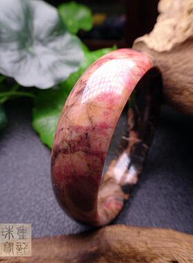 手镯红绿宝天河石欧泊桃花玉包邮