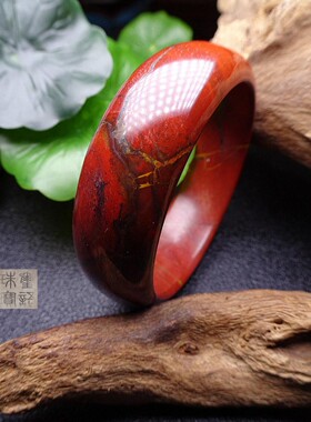 舒俱来欧泊玛瑙碧玺红纹石手镯