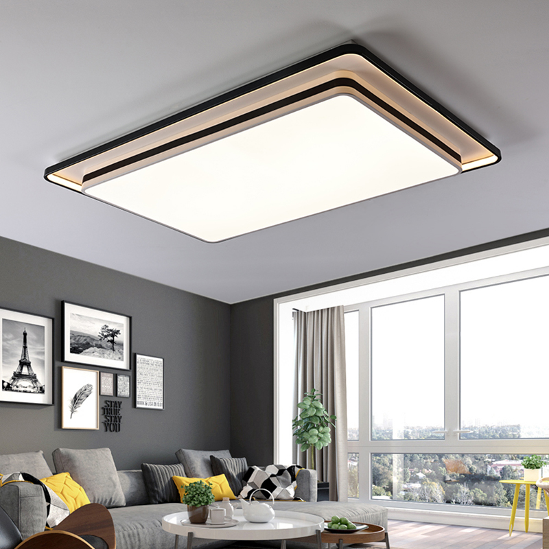 2025年新款灯具 简约现代客厅灯大气led房间灯智能圆形卧室吸顶灯 - 图2