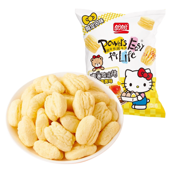 历史新低!盼盼麦香鸡味块55g膨化凯蒂猫联名款多口味休闲小零食解馋办公室实付14.9元到手包邮