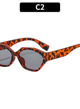 小框猫眼休闲风ins嘻哈太阳眼镜