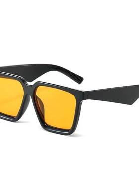 方形墨镜女时尚街拍防晒太阳眼镜