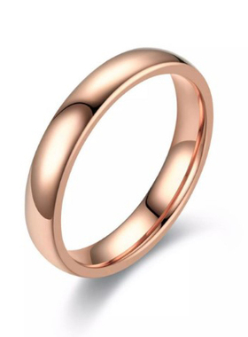 包邮情人节礼物日韩男士钛钢戒指女情侣戒指对戒潮个性简约设计