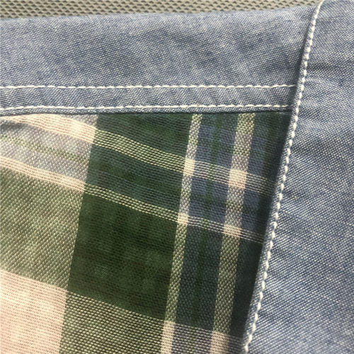 Wrangler/威格 D32混色拼接松软舒适材质女士短袖衬衫 - 图2