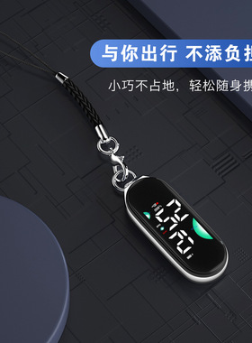 学生挂绳小时钟简约便捷小巧挂表