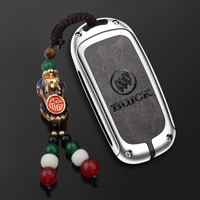 别克君威钥匙套君越昂科旗GL6昂科威昂科拉plus威朗Pro车包扣壳男 - 图1