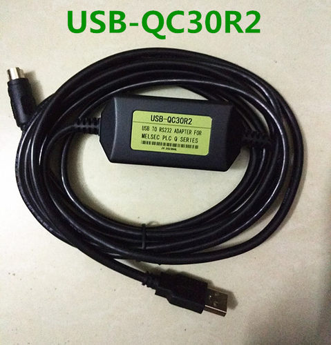 适用三菱Q系列PLC的编程电缆 三菱Q系列与电脑通迅线 USB-QC30R2 - 图0