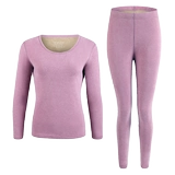 Удерживающее тепло нижнее белье, флисовый комплект, хлопковый бархатный зимний свитер, большой размер, увеличенная толщина