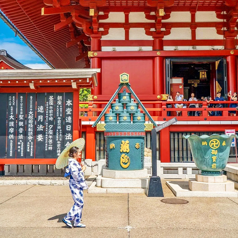 途易大阪出发京都奈良一日游萌鹿清水寺岚山宇治神户温泉日本旅游 - 图3