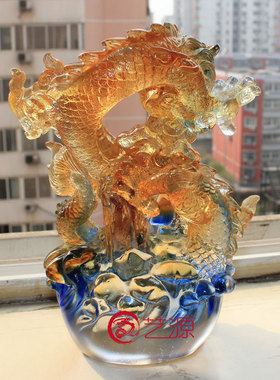 生肖商务送客户朋友琉璃工艺品