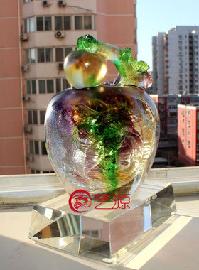 新房婚庆平安夜元旦琉璃工艺品