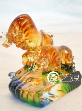 琉璃时尚风商务生日办公桌名片夹