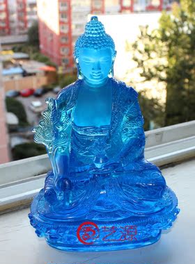 琉璃佛堂供奉结缘工艺品家居装饰