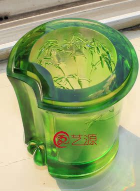 琉璃送老师节节高笔筒刻字装饰品