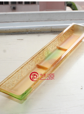 琉璃香炉供奉保平安工艺品