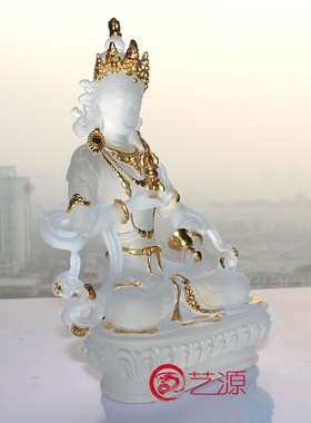 密宗金刚萨埵镇宅结缘琉璃佛像